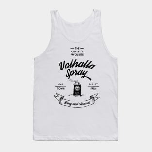 Valhalla Spray - black artwork Tank Top